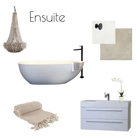 Coastal Ensuite Interior Design Mood Board by rebeccareeves on Style Sourcebook