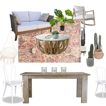 Coastal Boho - Patio Interior Design Mood Board by danielaberkhout on Style Sourcebook