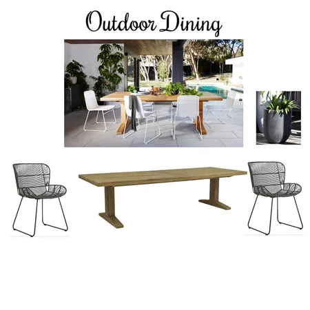 Outdoor Dining Interior Design Mood Board by Styleahome on Style Sourcebook