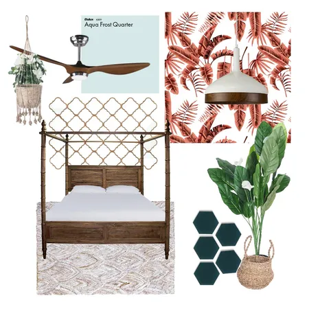 Tropical &amp; Lush 2 Interior Design Mood Board by messjilekovic on Style Sourcebook