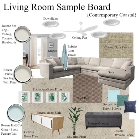 Lounge Sample Board IDI Interior Design Mood Board by DonnaS on Style Sourcebook