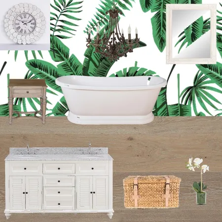 Tropical and Lush Interior Design Mood Board by Eseri on Style Sourcebook