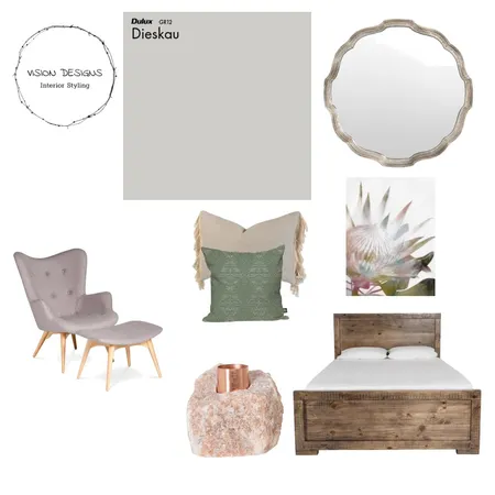 Master suite Interior Design Mood Board by Vision design  on Style Sourcebook