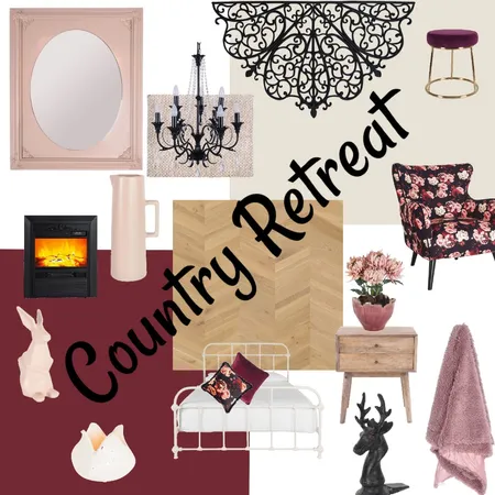 Country retreat Interior Design Mood Board by house_of_harro on Style Sourcebook
