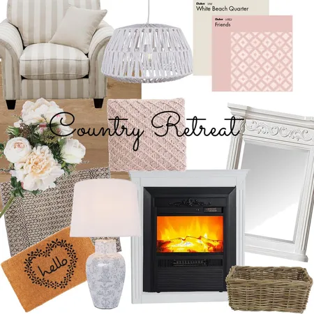 Country retreat Interior Design Mood Board by abstersutton on Style Sourcebook