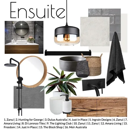 ensuite Interior Design Mood Board by Bjones on Style Sourcebook