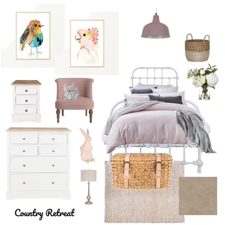 Country Retreat Interior Design Mood Board by kelvert on Style Sourcebook