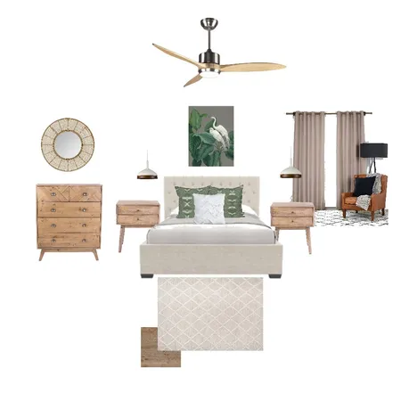 Coastal Bedroom Interior Design Mood Board by HigherLivingDesign on Style Sourcebook