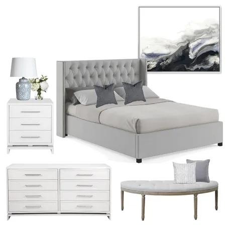 Alisons Bedroom Interior Design Mood Board by TLC Interiors on Style Sourcebook