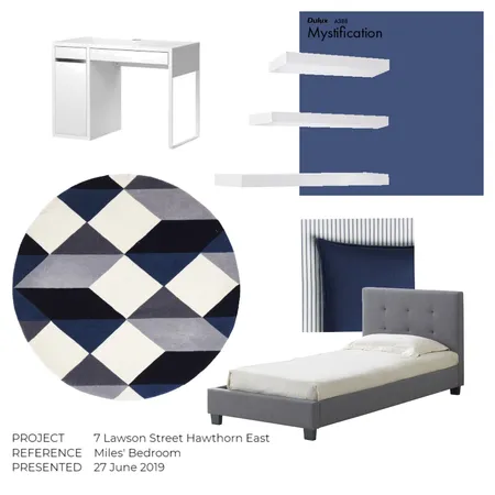 Miles' Room Interior Design Mood Board by cashmorecreative on Style Sourcebook