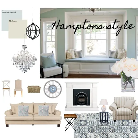 Hamptons Interior Design Mood Board by ShereeHillier on Style Sourcebook
