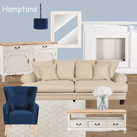 hamptons Interior Design Mood Board by kirstycar on Style Sourcebook