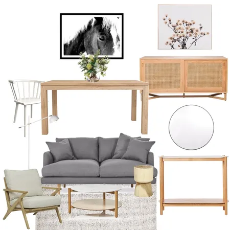 Living/Dining Look 1 Interior Design Mood Board by rosepolglase on Style Sourcebook