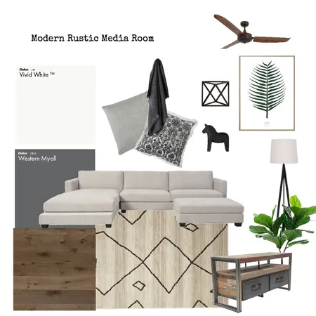 IDI Media Room Interior Design Mood Board by aligndesign on Style Sourcebook