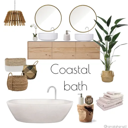 Coastal bath Interior Design Mood Board by Renata on Style Sourcebook