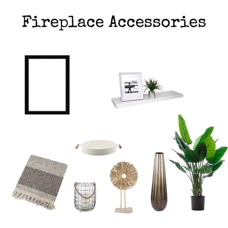 fireplace accessories Interior Design Mood Board by kjensen on Style Sourcebook