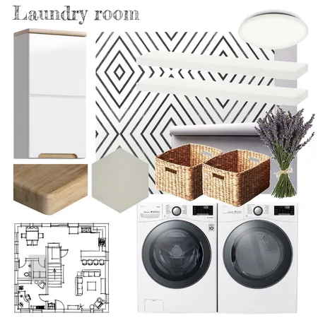 Laundry room Interior Design Mood Board by Paloma on Style Sourcebook