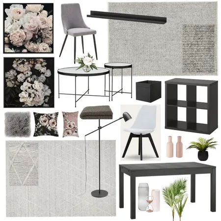 Julie living dining Interior Design Mood Board by Thediydecorator on Style Sourcebook