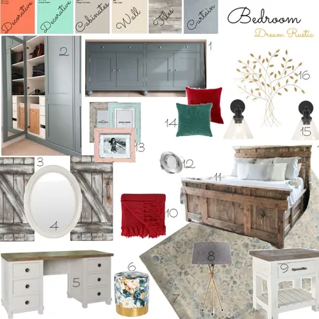 Bedroom Interior Design Mood Board by JessicaGrey22 on Style Sourcebook