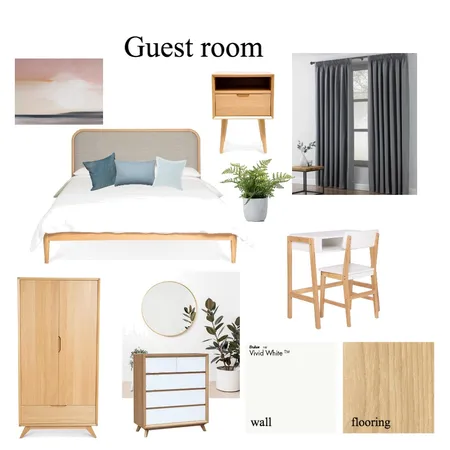 Guest room moodboard Interior Design Mood Board by zhiyun on Style Sourcebook