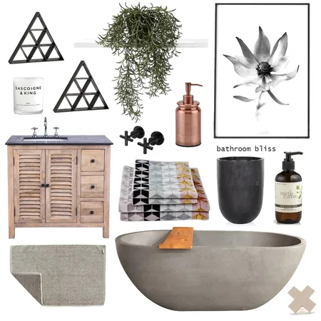 bathroom bliss Interior Design Mood Board by bindeebel on Style Sourcebook