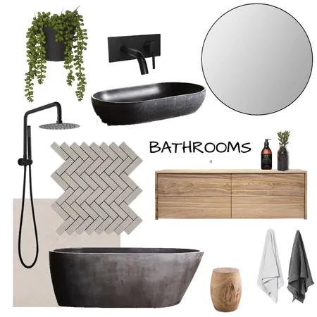 Bathrooms Interior Design Mood Board by Ktemly on Style Sourcebook