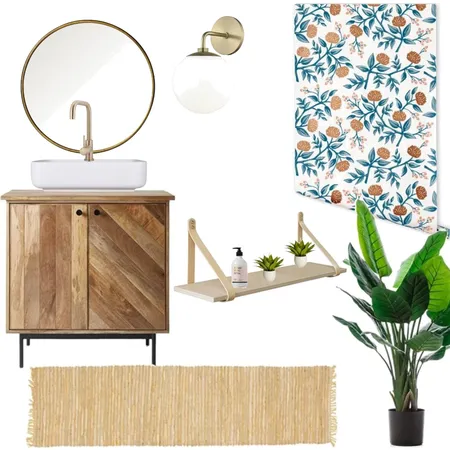Powder Room Interior Design Mood Board by LavenderJulep on Style Sourcebook
