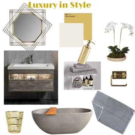 Bathroom renovation Interior Design Mood Board by Rania on Style Sourcebook