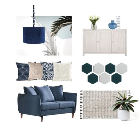 Blue Interior Design Mood Board by Blitzk on Style Sourcebook