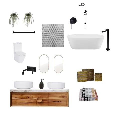 Ensuite Interior Design Mood Board by EmChristie on Style Sourcebook