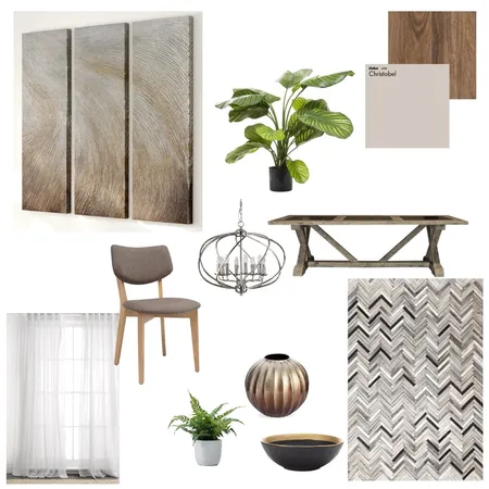 Dining Room Interior Design Mood Board by gracevaivada on Style Sourcebook