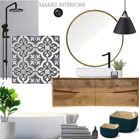 contemporary farm house bathroom Interior Design Mood Board by marrsinteriors on Style Sourcebook