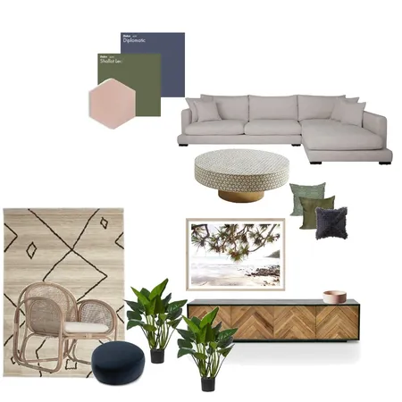 Lounge room v1 Interior Design Mood Board by hayleyleedham on Style Sourcebook