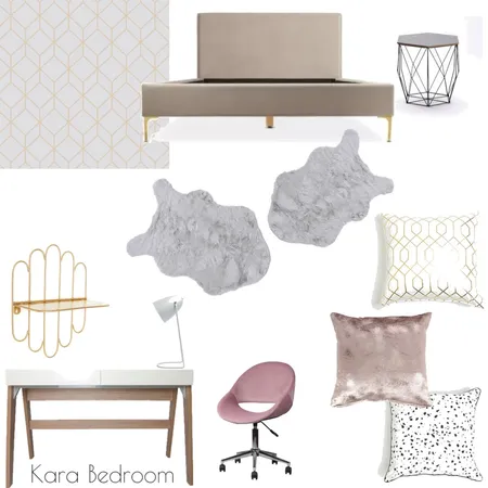 Kara Bedroom Interior Design Mood Board by caitsroom on Style Sourcebook