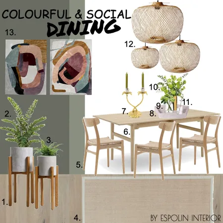 dining Interior Design Mood Board by Espolininterior on Style Sourcebook