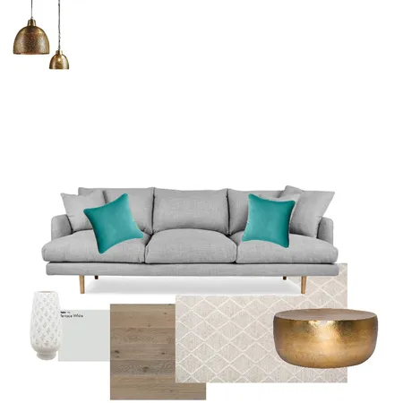 Teal Interior Design Mood Board by BlushandStoneStudio on Style Sourcebook