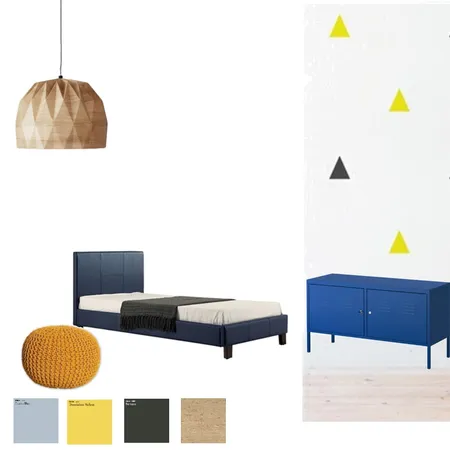 boy room Interior Design Mood Board by em1691 on Style Sourcebook