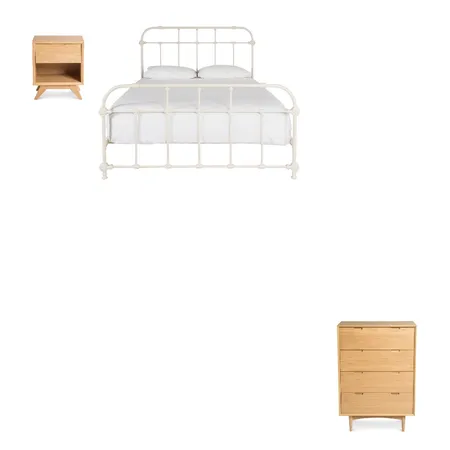 Tilda's Bedroom Interior Design Mood Board by MelD on Style Sourcebook