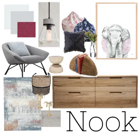 Nook Interior Design Mood Board by LauraRe on Style Sourcebook