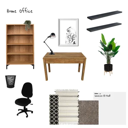 Home Office Interior Design Mood Board by Cedar &amp; Snø Interiors on Style Sourcebook