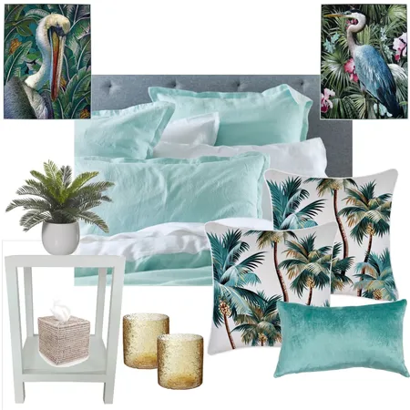 Bedroom 3 Babbler Court Interior Design Mood Board by janggalay on Style Sourcebook