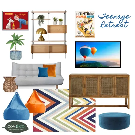 Teenage Retreat Interior Design Mood Board by Coveco Interior Design on Style Sourcebook