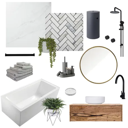 Tahnee's Bathroom Interior Design Mood Board by tahneepaterson on Style Sourcebook