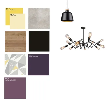 Purple &amp; Yellow (new) Interior Design Mood Board by FrankstonBrewhouse on Style Sourcebook