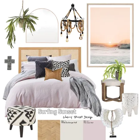 Surfing Sunset Interior Design Mood Board by EKT on Style Sourcebook