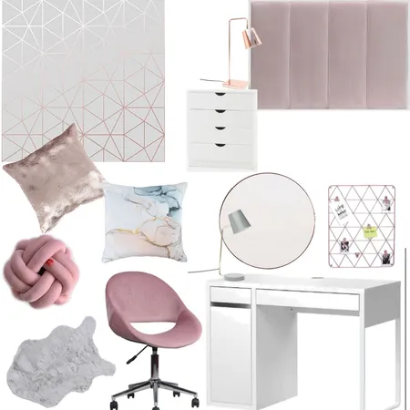 Sara Bedroom Interior Design Mood Board by caitsroom on Style Sourcebook