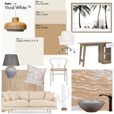 modul 6 concept 1 neutral Interior Design Mood Board by kathrinredl on Style Sourcebook