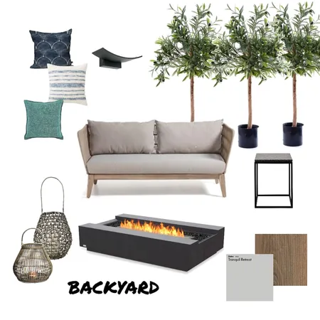 BACKYARD Interior Design Mood Board by KUTATA Interior Styling on Style Sourcebook