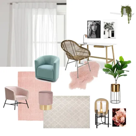 HomeOffice Interior Design Mood Board by MeriliReiska on Style Sourcebook