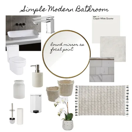 Bathroom Assignment 9 Interior Design Mood Board by GabrielleA on Style Sourcebook